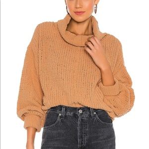 NWT Free People Be Yours Cowl Neck Sweater